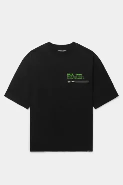 T-Shirts^BALR. X Mwii Joey Box T-Shirt Jet Black