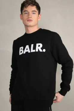 Sweatshirts^BALR. Brand Straight Crewneck Jet Black