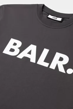 T-Shirts^BALR. Brand Straight T-Shirt Asphalt