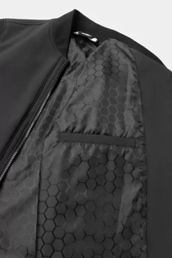 Jackets^BALR. Chase Straight Bomber Jacket Jet Black