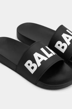 Slides^BALR. Classic Brand Slide Jet Black