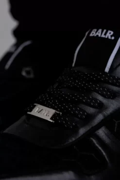 Sneakers^BALR. Club C Classic Debossed Hex Sneaker Jet Black