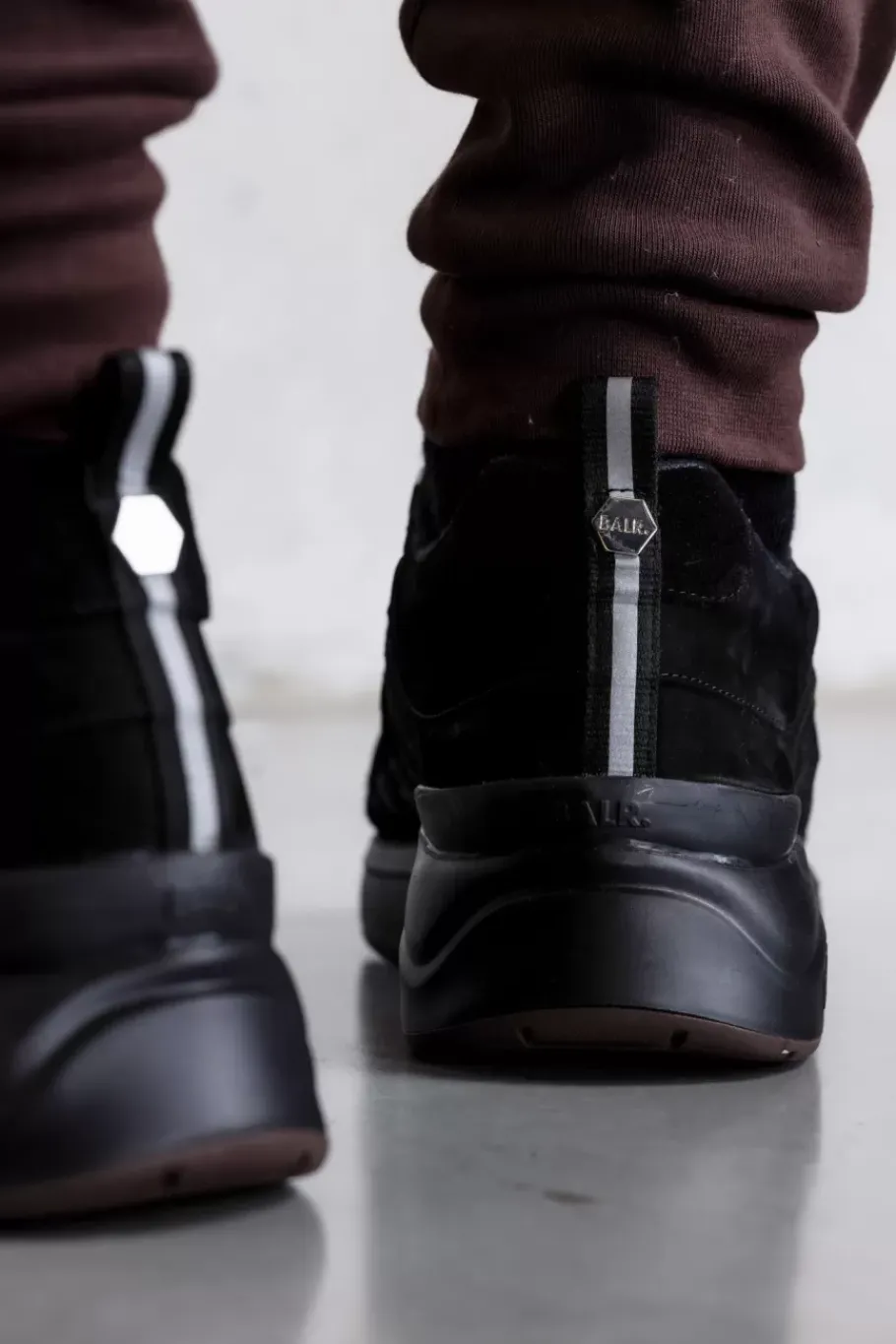 Sneakers^BALR. D4 Matte Runner Jet Black