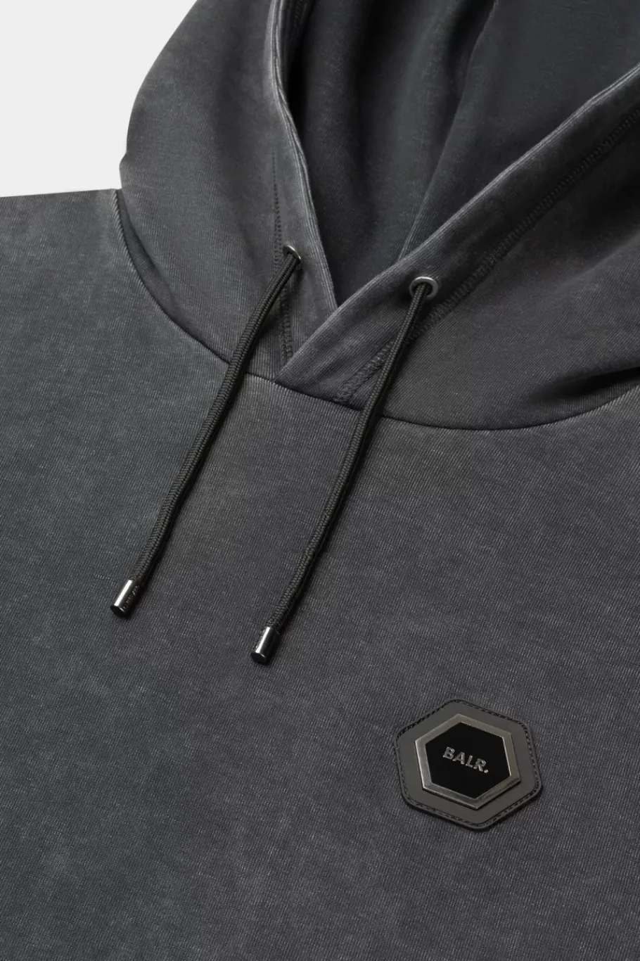 Hoodies^BALR. D13 Straight Washed Hoodie Washed Black