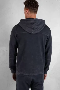 Hoodies^BALR. D13 Straight Washed Hoodie Washed Black