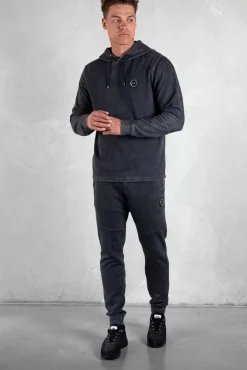 Hoodies^BALR. D13 Straight Washed Hoodie Washed Black