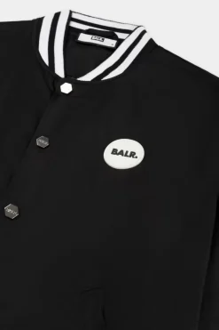 Jackets^BALR. Hazel Loose Badge Bomber Jacket Jet Black