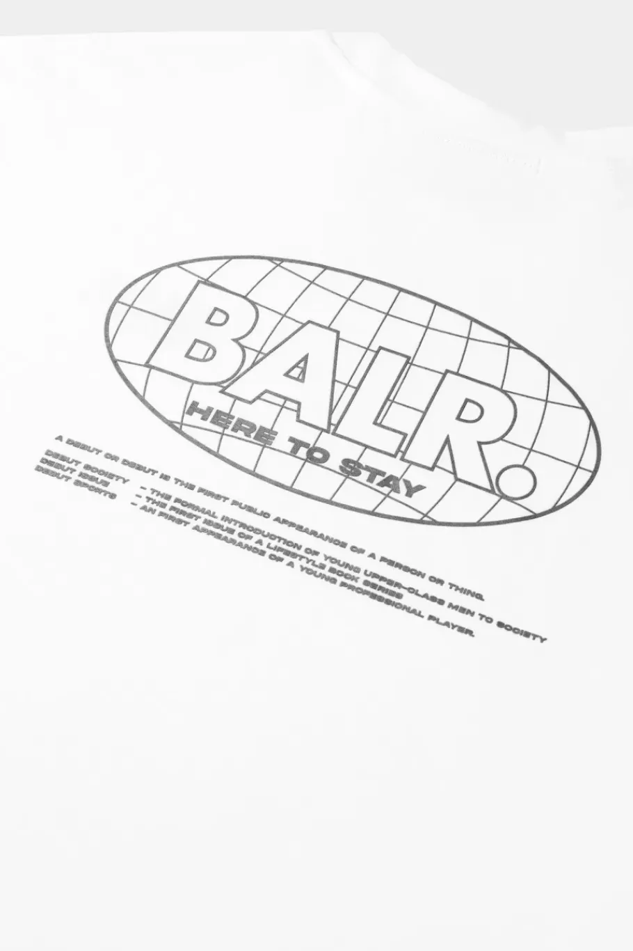 T-Shirts^BALR. Joey Box H2S Globe T-Shirt Bright White