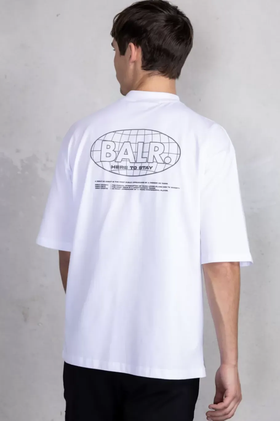 T-Shirts^BALR. Joey Box H2S Globe T-Shirt Bright White