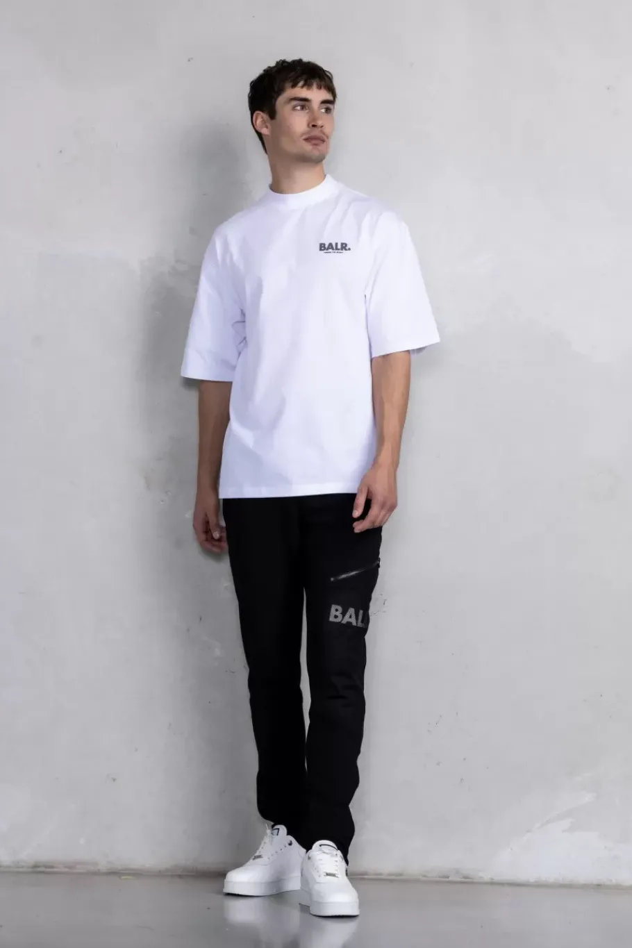 T-Shirts^BALR. Joey Box H2S Globe T-Shirt Bright White