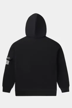 Hoodies^BALR. Joey Box Mesh H2S Hoodie Jet Black
