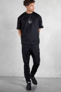 T-Shirts^BALR. Joey Box Mesh T-Shirt Jet Black