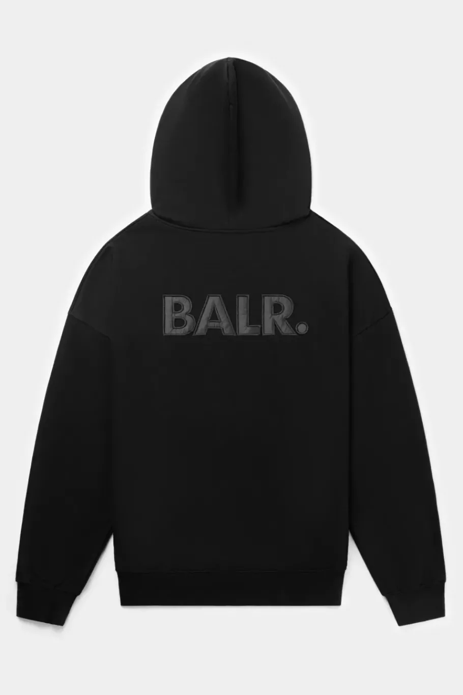 Hoodies^BALR. Joey Box Satin Hoodie Black