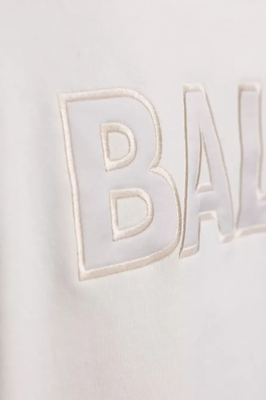 Hoodies^BALR. Joey Box Satin Hoodie Egret