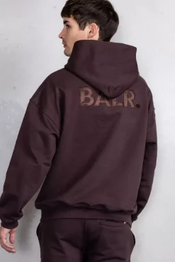 Hoodies^BALR. Joey Box Satin Hoodie Java