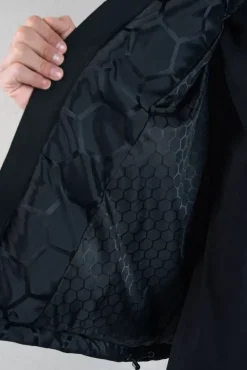 Jackets^BALR. Miles Straight Jacquard Bodywarmer Jet Black