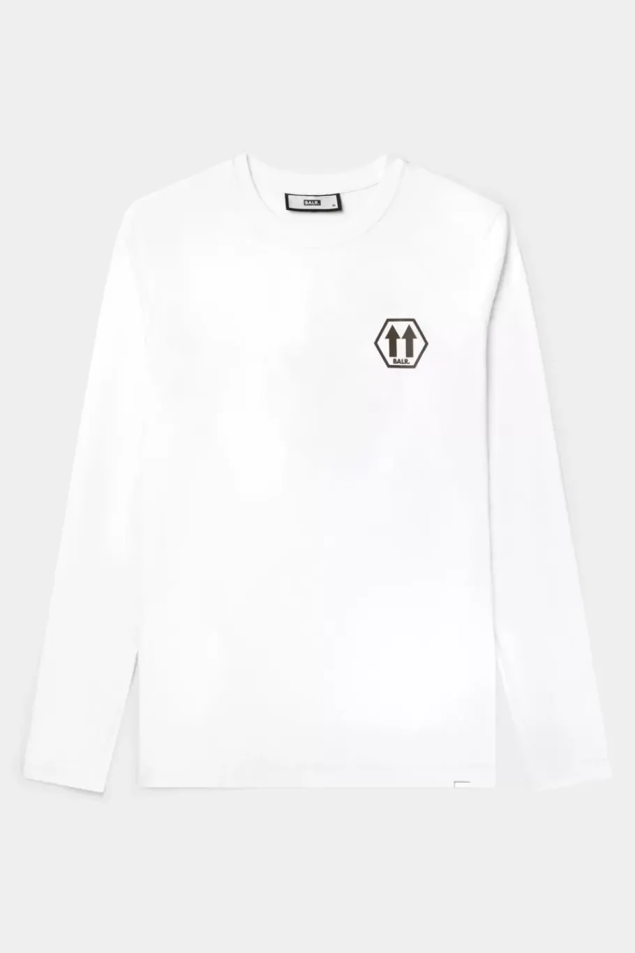 T-Shirts^BALR. Olaf Straight Arrows Longsleeve T-Shirt Bright White