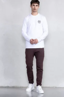 T-Shirts^BALR. Olaf Straight Arrows Longsleeve T-Shirt Bright White