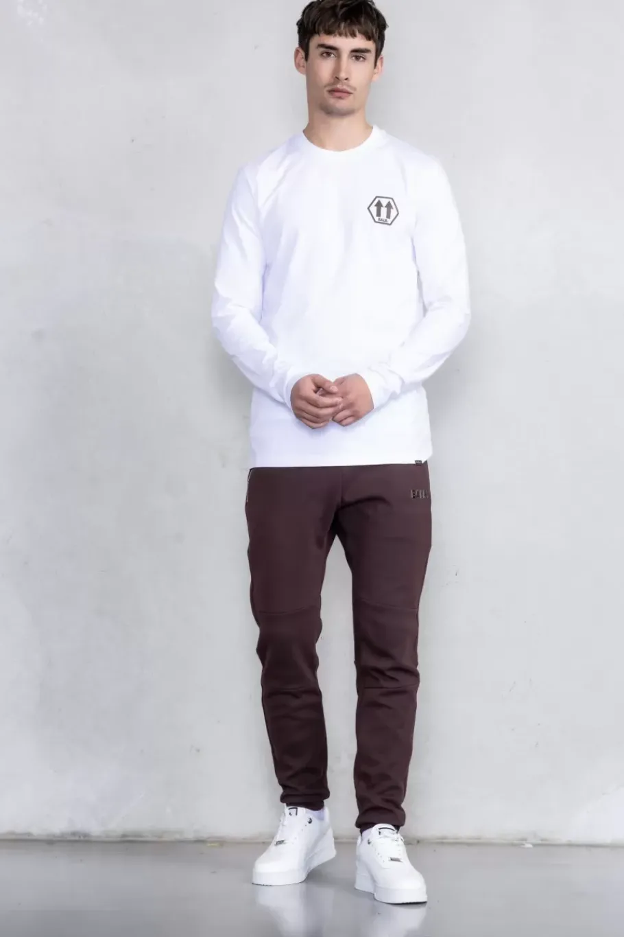 T-Shirts^BALR. Olaf Straight Arrows Longsleeve T-Shirt Bright White