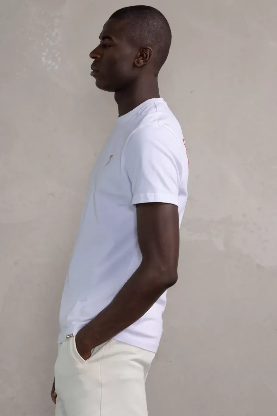 T-Shirts^BALR. Olaf Straight Colored Letters T-Shirt Bright White