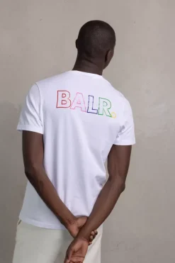 T-Shirts^BALR. Olaf Straight Colored Letters T-Shirt Bright White