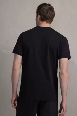 T-Shirts^BALR. Olaf Straight Gold Doll T-Shirt Jet Black