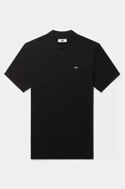 Polos^BALR. Olaf Straight Metal Brand Polo Jet Black