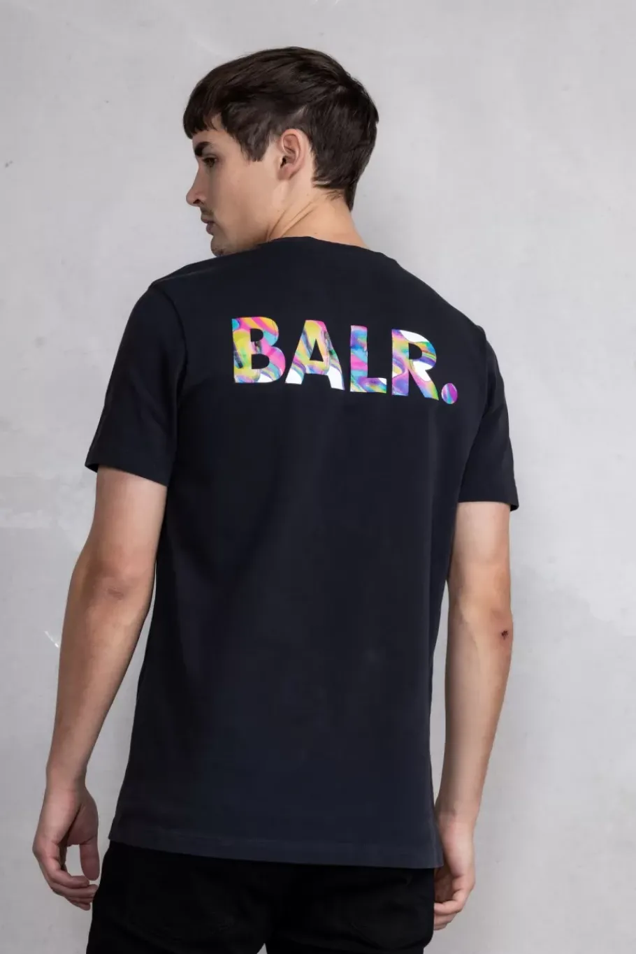 T-Shirts^BALR. Olaf Straight Playmaker T-Shirt Jet Black