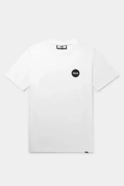 T-Shirts^BALR. Olaf Straight Round Rubber Badge T-Shirt Bright White