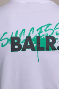 T-Shirts^BALR. Olaf Straight Success T-Shirt Bright White/Jet Black