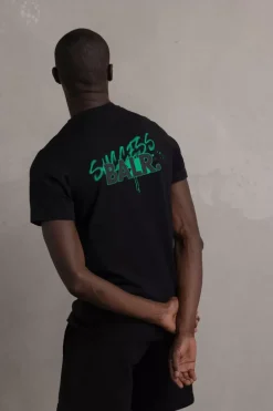 T-Shirts^BALR. Olaf Straight Success T-Shirt Jet Black/Bright White