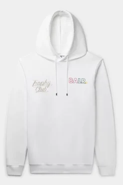 Hoodies^BALR. Olaf Straight Tc 2013 Hoodie Bright White