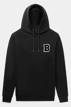 Hoodies^BALR. Olaf Straight Trophy Hoodie Jet Black