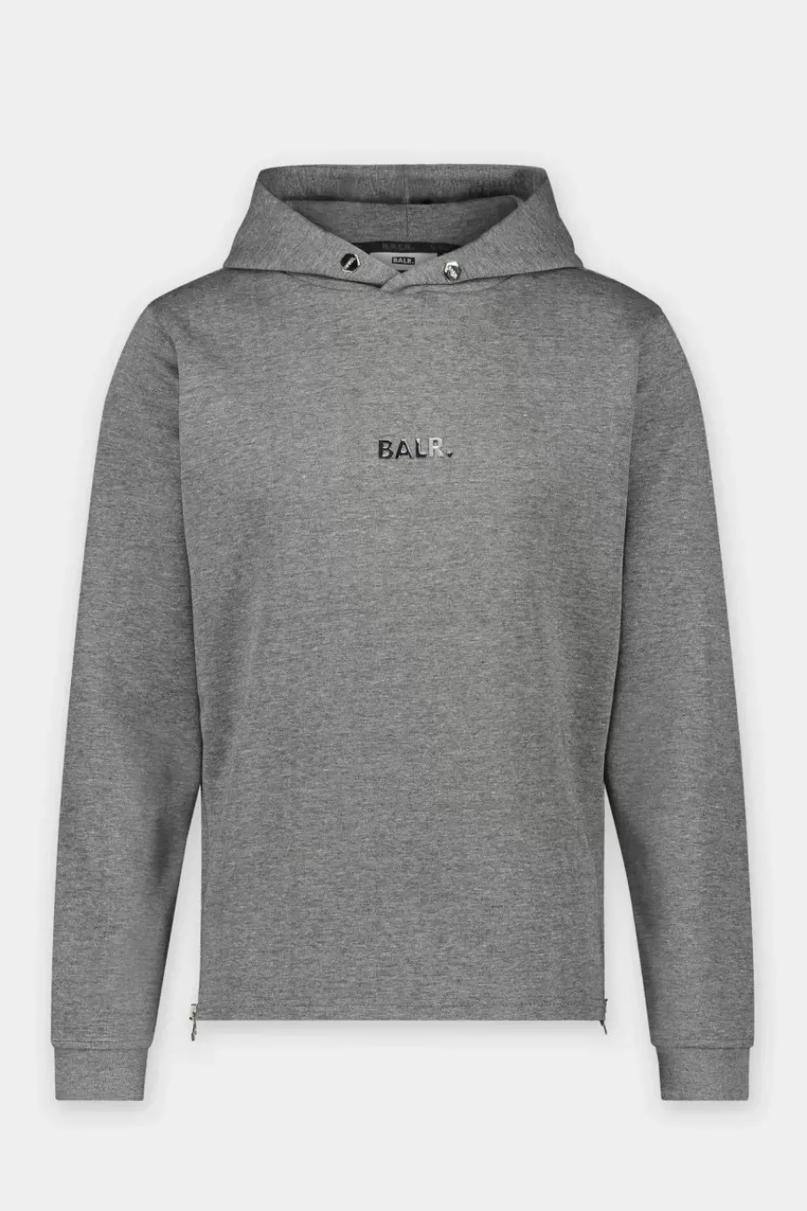 Hoodies^BALR. Q-Series Straight Classic Hoodie Dk Grey Heather
