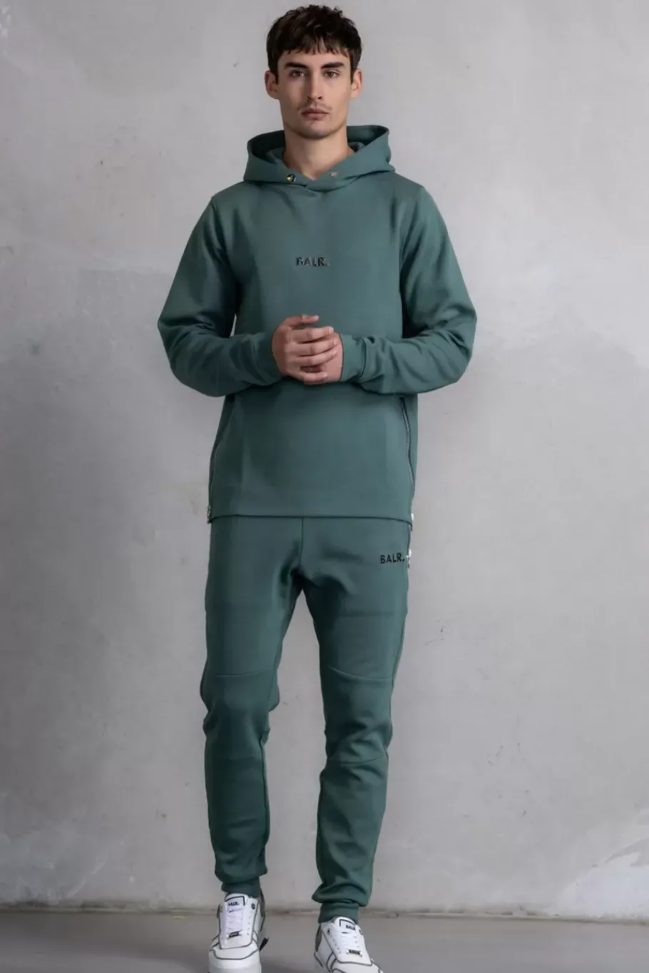 Hoodies^BALR. Q-Series Straight Classic Hoodie Dark Forest