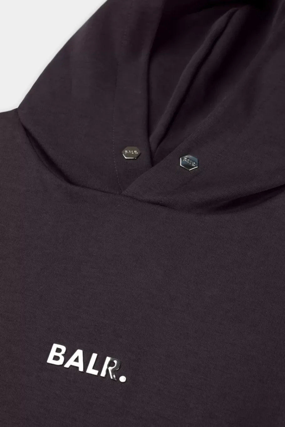 Hoodies^BALR. Q-Series Straight Classic Hoodie Asphalt
