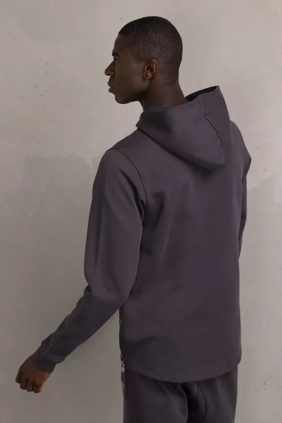 Hoodies^BALR. Q-Series Straight Classic Hoodie Asphalt