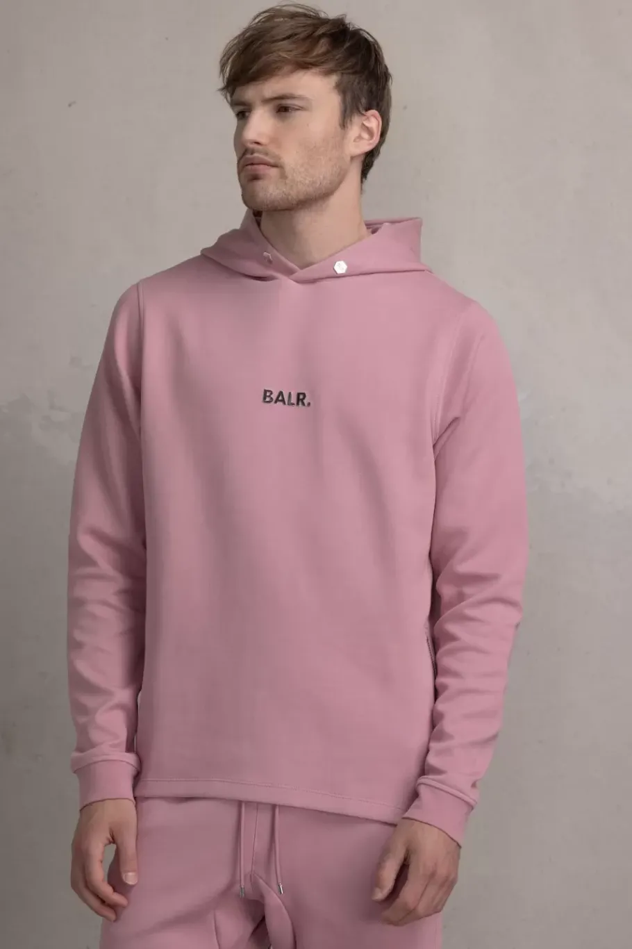 Hoodies^BALR. Q-Series Straight Classic Hoodie Foxglove