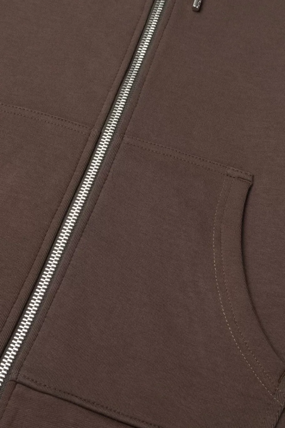 Sweatshirts^BALR. Q-Series Straight Zip Thru Hoodie Renewed Java