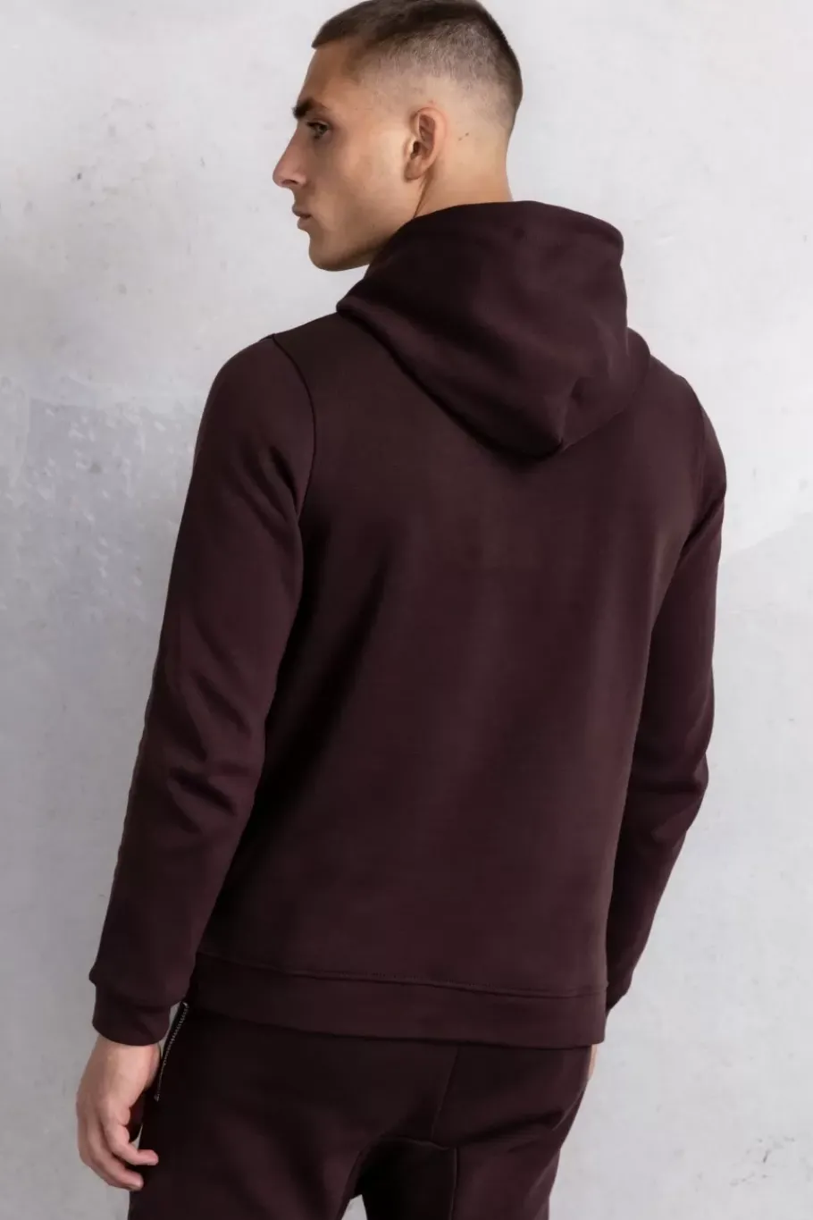 Sweatshirts^BALR. Q-Series Straight Zip Thru Hoodie Renewed Java