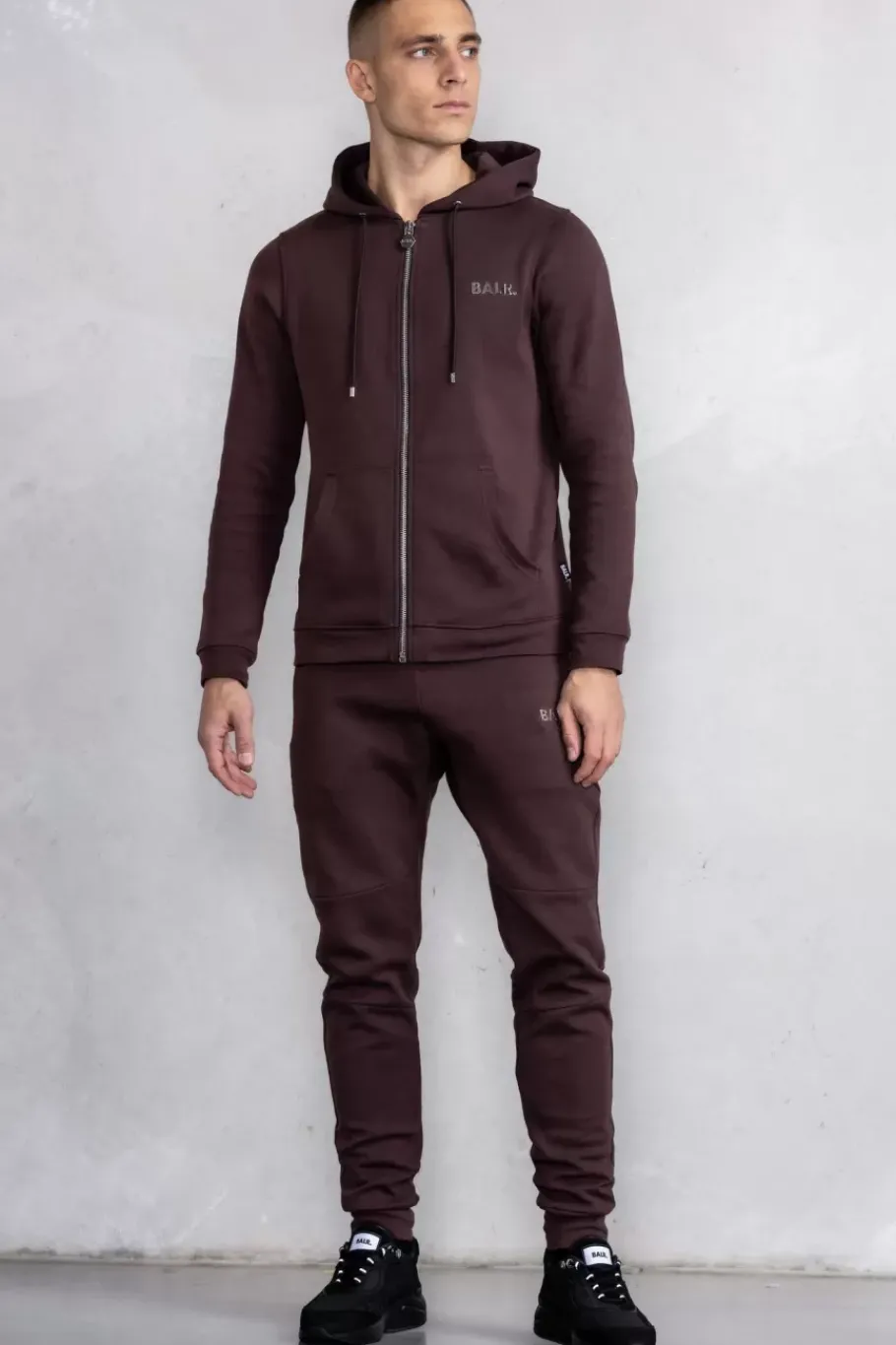 Sweatshirts^BALR. Q-Series Straight Zip Thru Hoodie Renewed Java