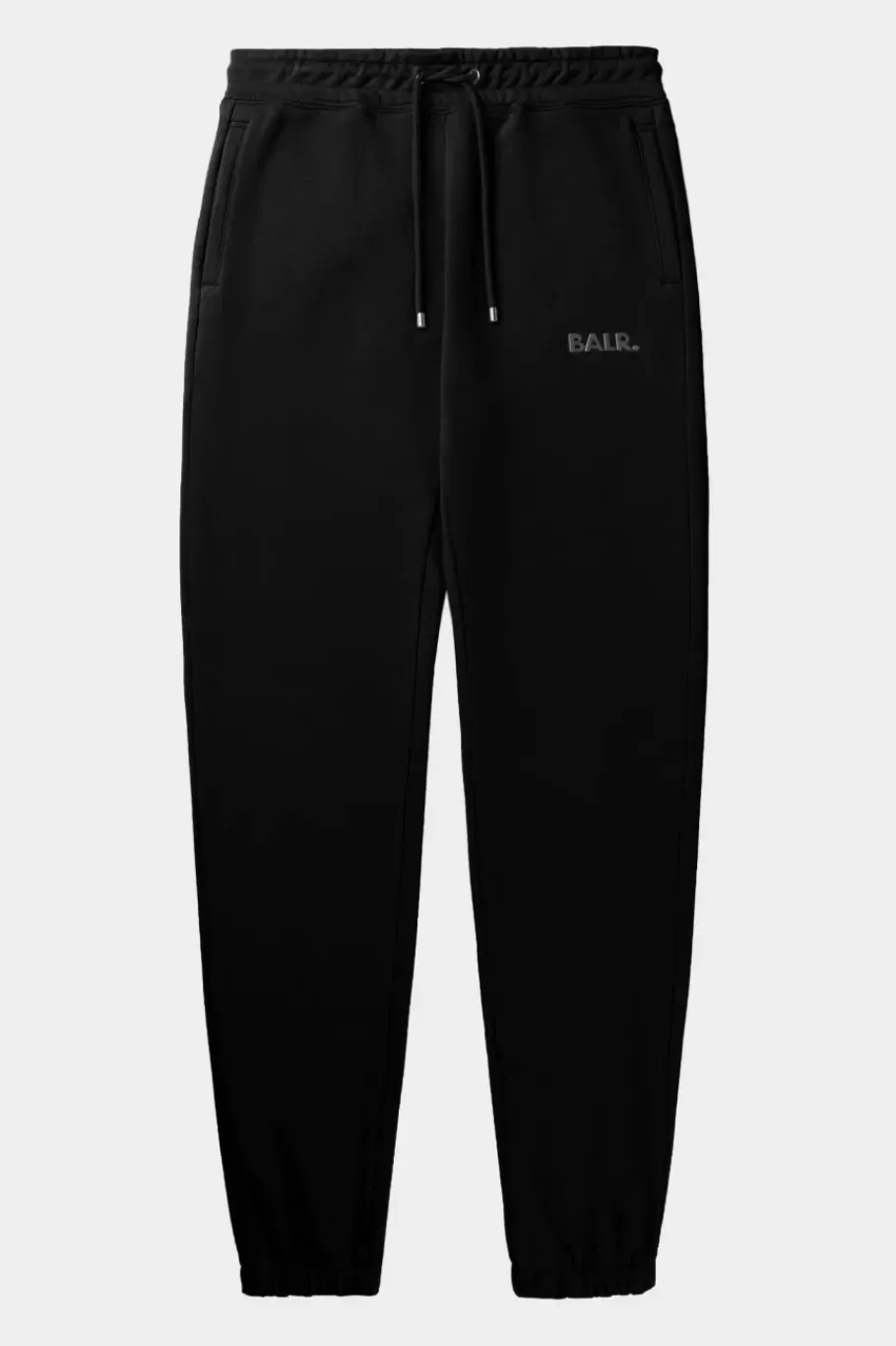 Sweatpants^BALR. Regular Metal Brand Jogger Jet Black